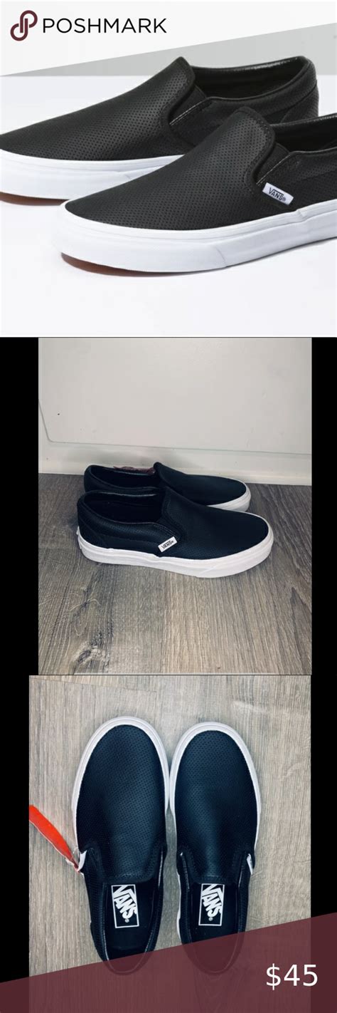 Vans Perf Leather Slip On