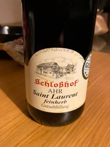 Weingut Schlosshof Saint Laurent Feinherb Vivino United States