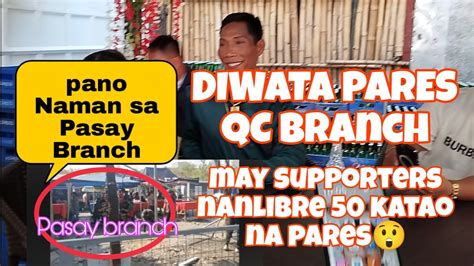 Diwata Pares Qc Branch May Customer Nanlibre Ng Katao Ng Pares Pano