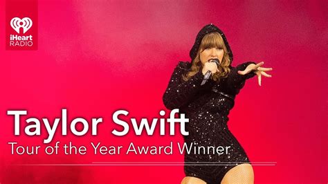 Taylor Swift Acceptance Speech Tour Of The Year Award 2019