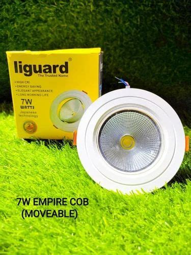 Liquard Round Liguard Cob Tri Colour Light For Indoor At Rs 302 Piece