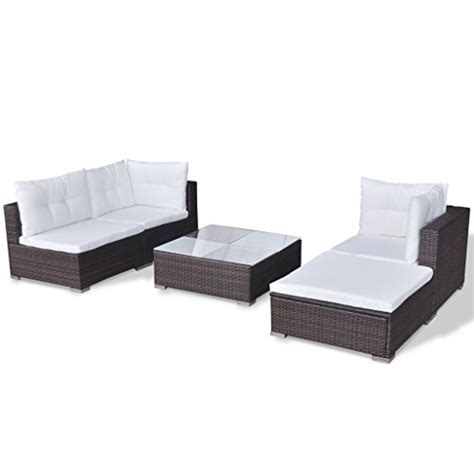 Gartenguru Net Festnight Tlg Gartensofa Set Mit Teetisch