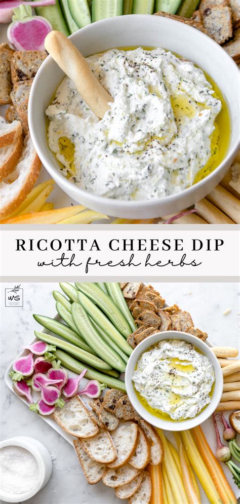 Ricotta Cheese Dip Artofit