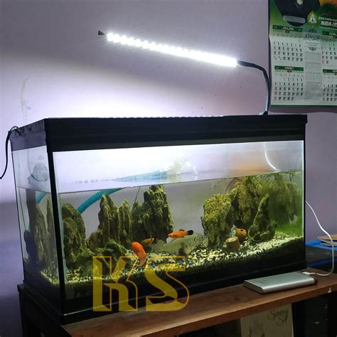 Lampu Aquarium 20 Mata Led Smd Putih Terang Lampu Aquascape Lampu