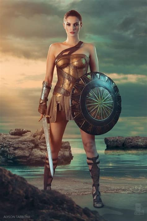 Wonder Woman By Alyson Tabbitha Wonder Woman Cosplay Star Comics