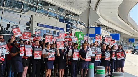 American Airlines Flight Attendants Edge Closer To Strike Over