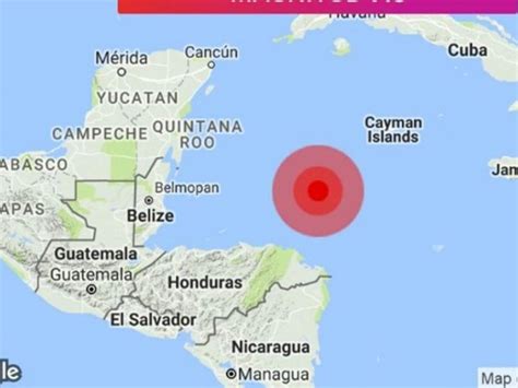 Un Sismo De Magnitud 7 6 Sacudió Las Costas Del Caribe Y Emitieron