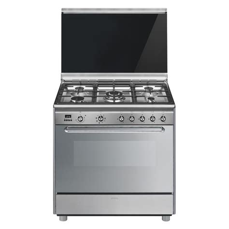 Piano De Cuisson Gaz Smeg Scb Mfx Cm Inox