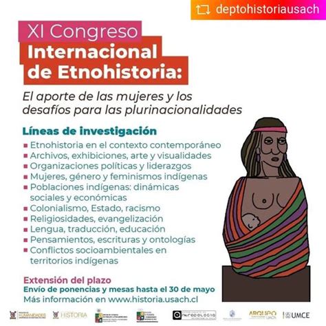 Xi Congreso Internacional De Etnohistoria El Aporte De Las Mujeres Y