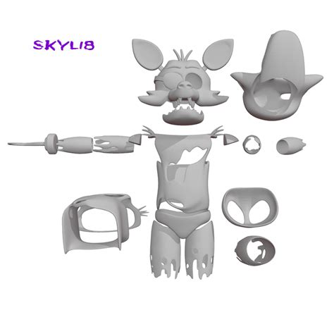 Archivo 3d Foxy Files Para Cosplay O Animatronic 🎃・design Para Impresora 3d Para Descargar・cults