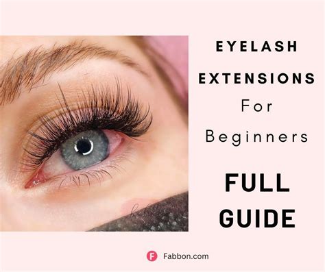 Eyelash Extensions For Beginners Full Guide Fabbon