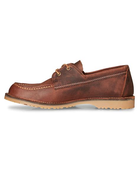 Red Wing Shoes Wacouta Camp Moc Copper Roughtough Careofcarldk