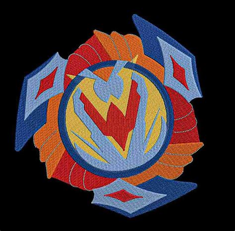 Beyblade embroidery design 4" x 4" – Embroidery Shelter