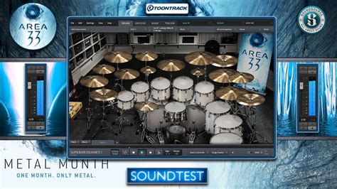 Toontrack Superior Drummer Area Sdx Complete Soundtest Youtube