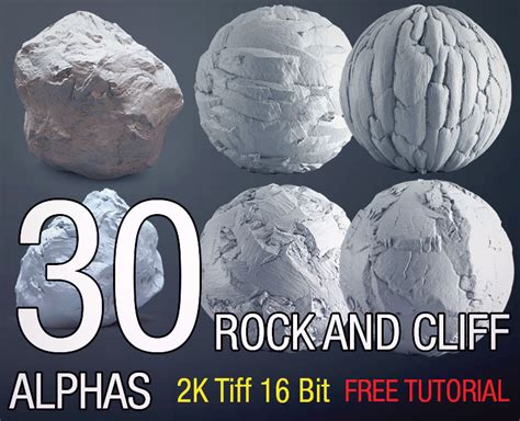 30 Easy Sculpting Rock And Cliff FlippedNormals