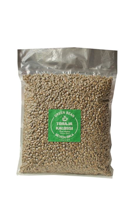 Jual Seven Bika Toraja Kalossi Arabica Green Beans Biji Mentah Grd