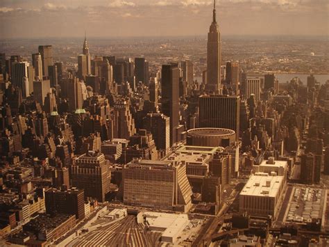 Above New York City Midtown 1980s A Photo On Flickriver