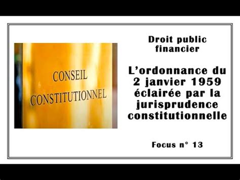focus   lordonnance du  janvier  eclairee par la