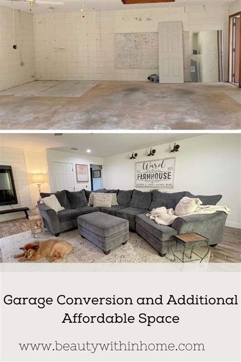 How To Convert Your Garage Into Living Space Beauty Within Home In