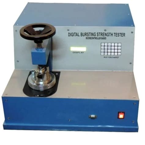 Single Phase MS Powder Coated Bursting Strength Tester Capacity 35kg