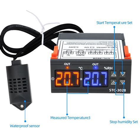 Mesure Thermique Thermostat Contr Leur De Temp Rature Et Humidit