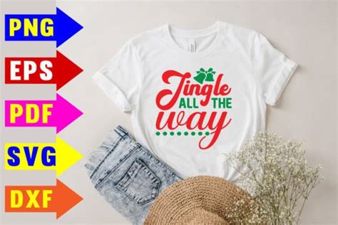 Jingle All The Way Svg Graphic By Svg Design Hub Creative Fabrica