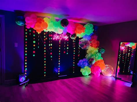 Pin By Leanna Hargis On Glow Party In 2023 Neon Birthday Party Neon