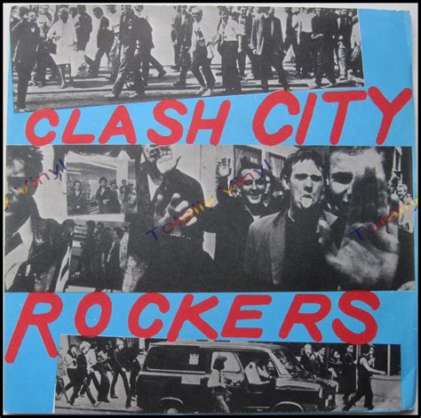 Totally Vinyl Records Clash The Clash City Rockers Jail Guitar