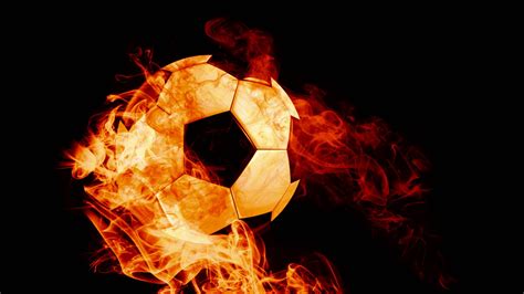 Soccer Ball On Fire Wallpapers - Wallpaper Cave