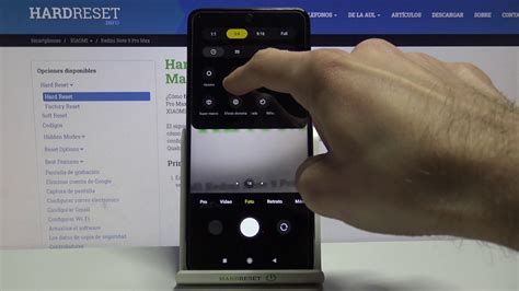 Cómo restablecer ajustes de cámara en XIAOMI Redmi Note 9 Pro Max