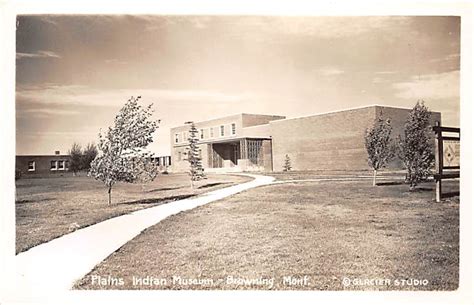 Plains Indian Museum Browning, Montana, MT, USA Indian Postcard ...