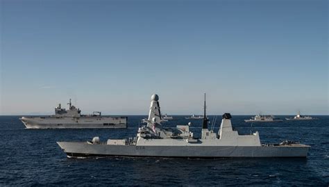 In Pictures Royal Navy And Nato Show Off Maritime Clout In Exercise