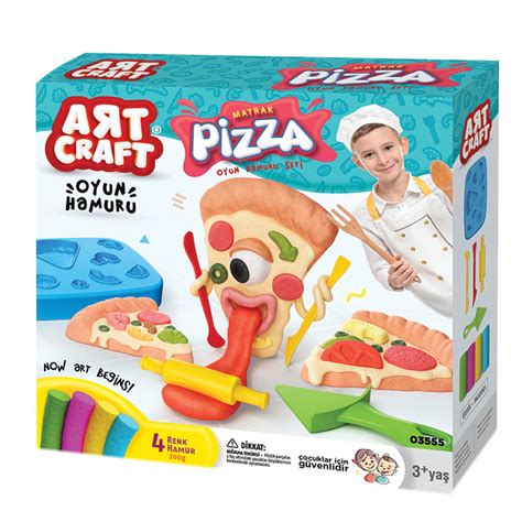 Art Craft Pizza Dough Set Gr Fen Oyuncak