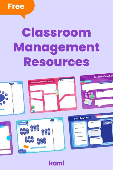 Free Classroom Management Resources