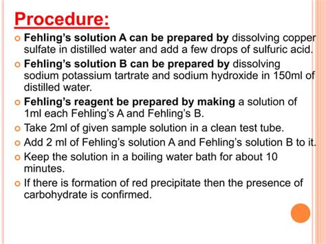 Fehlings Test Ppt