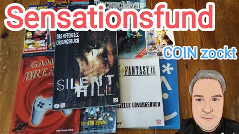 Dachbodenfund L Sungsb Cher Silent Hill Final Fantasy Usw Playstation