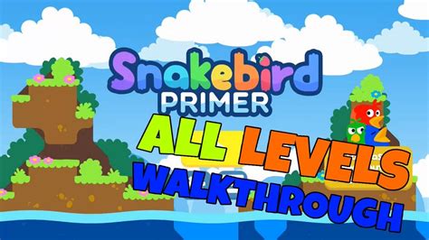 Snakebird Primer All Levels Walkthrough Star 1 6 Final Stage Youtube