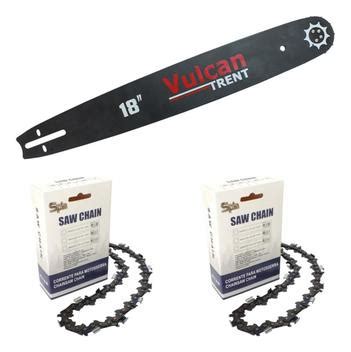 Kit Sabre Saibro Motosserra Correntes Dentes Vulcan