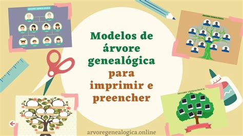 Atividades Rvore Geneal Gica Para Imprimir Online Cursos