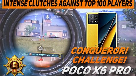 Intense Clutches In Conqueror Lobby Fingers Gyroscope Poco X