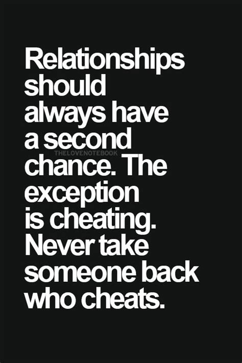 Cheated On Quotes Second Chances Are Difficult