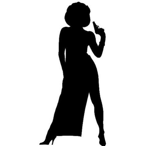 James Bond Girls Silhouette