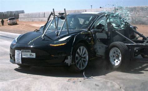 Tesla Model 3 Scores 5 Star Rating In Us Nhtsa Crash Test Carandbike