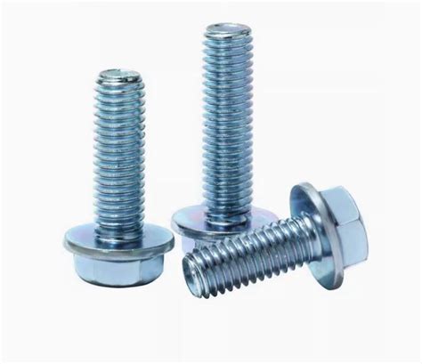 DIN6921 Full Thread Hexagonal Flange Bolts Flange Screws Hexagonal