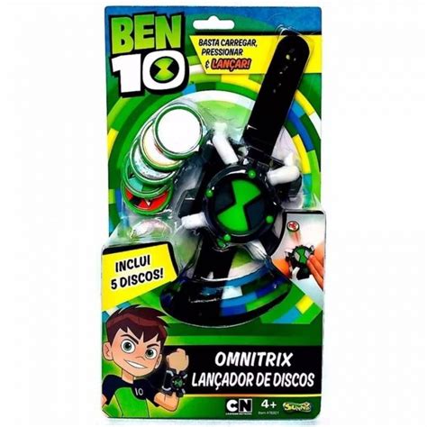 Brinquedo Rel Gio Ben Omnitrix Lan Ador Discos Sunny R