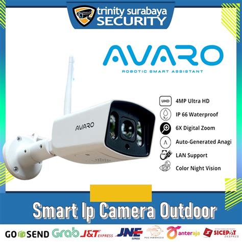 Jual CCTV IP Wifi Smart Outdoor Camera AVARO Trinity Shopee Indonesia