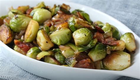 Maple Glazed Bacon Cheddar And Brussels Sprout Bites Recipe