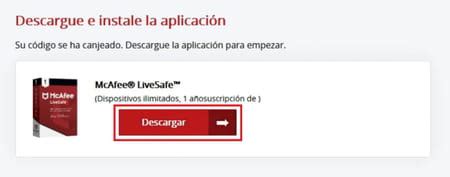 Cómo instalar y activar McAfee LiveSafe