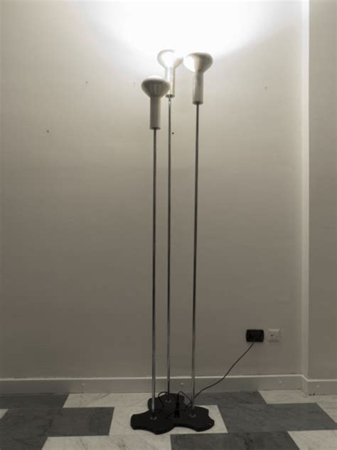 Set Of Mod Combinable Floor Lamps For Arteluce By Gino Sarfatti