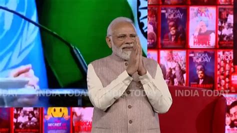 Pm Narendra Modi In India Today Conclave 2023